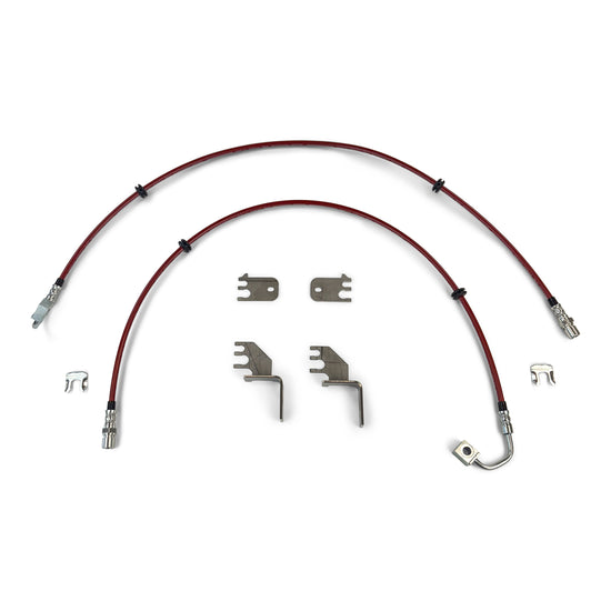Jeep HD Front Brake Lines (2018+, JL/JT)