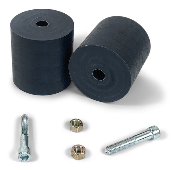 Jeep Wrangler 3 1/4" Tall Front Bump Stops (1984-2006, TJ/LJ/XJ/ZJ)