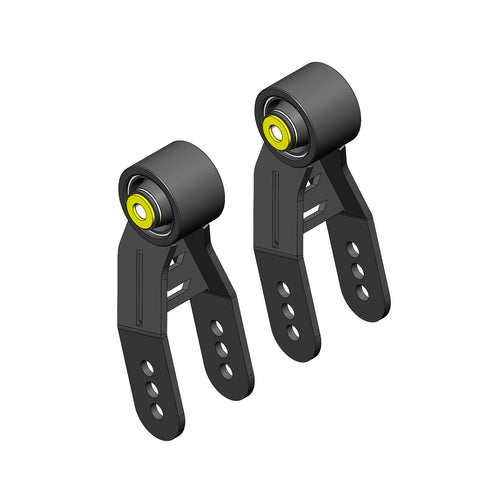 Jeep Cherokee Adjustable Rear Shackles (1984-2001, XJ)