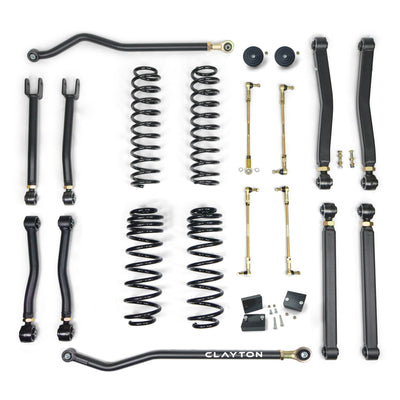 Jeep Wrangler 1.5" OVERLAND+ Lift Kit (2018+, JL)