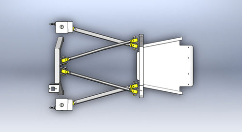 Jeep Cherokee Rear Long Arm Coil Conversion Kit (1984-2001, XJ)
