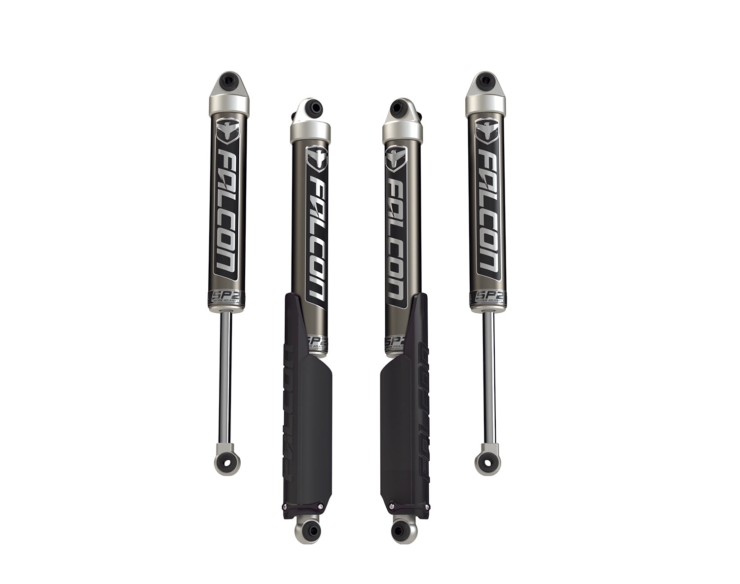 JL 4dr: Falcon SP2 2.1 Monotube Shock Kit (2-3.5” Lift) – Clayton