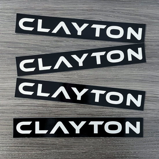 Clayton Off Road Control Arm Decals