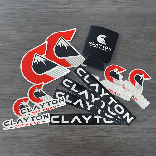 Clayton Off Road Sticker Pack