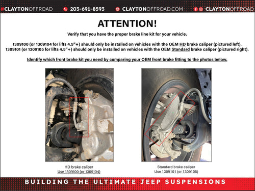 Jeep Front Brake Lines 40