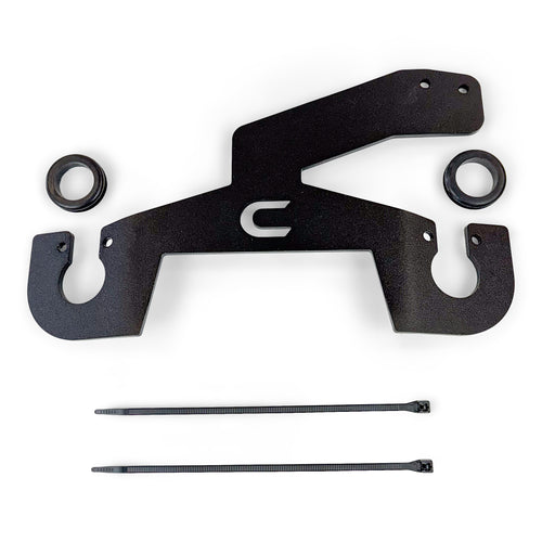 Jeep Wrangler Parking Brake Cable Relocation Bracket (2018+, JL)