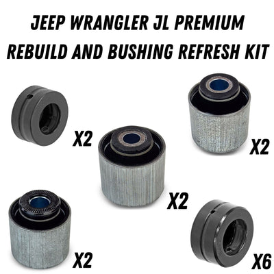Jeep Wrangler Premium Rebuild and Bushing Refresh Kit (2018+, JL)