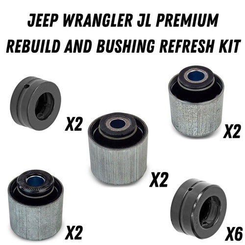 Jeep Wrangler Premium Rebuild and Bushing Refresh Kit (2018+, JL)