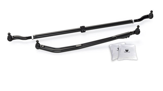 JL / JT: HD Forged Drag Link Kit & HD Chromoly Tie Rod Kit (0–6” Lift)