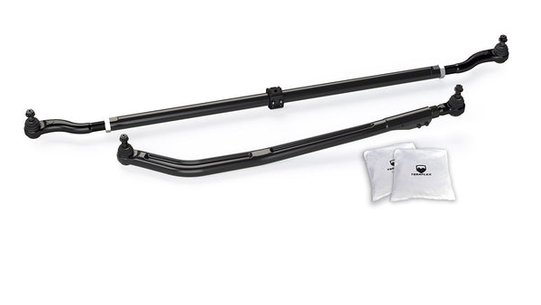 JL / JT: HD Forged Drag Link Kit & HD Chromoly Tie Rod Kit (0–6” Lift)