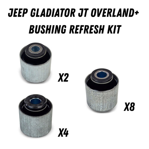 Jeep Gladiator OVERLAND+ Bushing Refresh Kit (2020+, JT)
