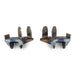 Jeep Wrangler Rear Frame Brackets (2004-2006, LJ)
