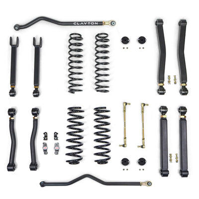 Jeep Wrangler 1.5" OVERLAND+ Lift Kit (2007-2018, JK)