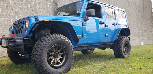 Jeep Wrangler OVERLAND+ Short Front Upper Control Arms (2007-2018, JK)