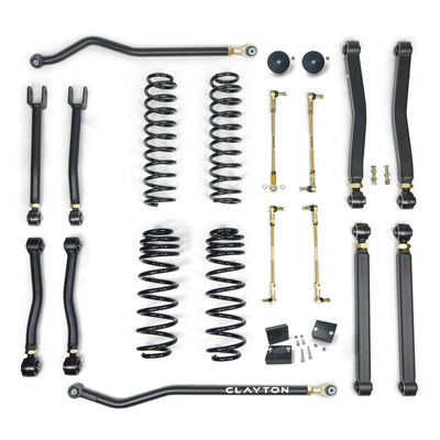 Jeep Wrangler 4XE 1.5" OVERLAND+ Lift Kit (2021+, JL)
