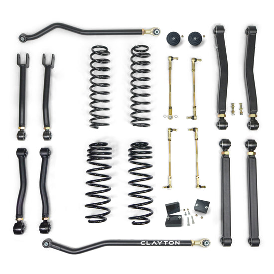 Jeep Wrangler 4XE 1.5" OVERLAND+ Lift Kit (2021+, JL)