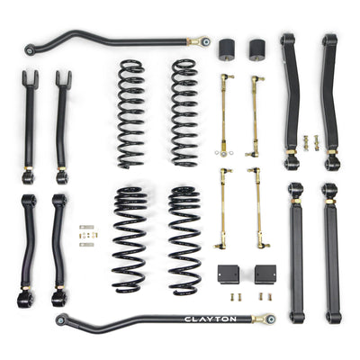Jeep Wrangler 4XE 3.5" OVERLAND+ Lift Kit (2021+, JL)
