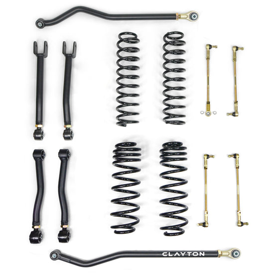 Jeep Wrangler 1.5" Ride Right Lift Kit (2018+, JL) (2 or 4 Door)