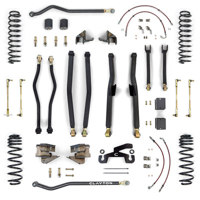 Jeep Wrangler Premium 3.5" Long Arm Lift Kit (2018+, JL)