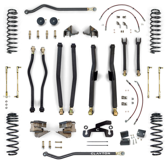 Jeep Wrangler *392* Premium 2.5" Long Arm Lift Kit (2021+, JL)