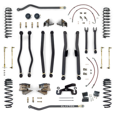 Jeep Wrangler *392* OVERLAND+ 3.5" Long Arm Lift Kit (2021+, JL)