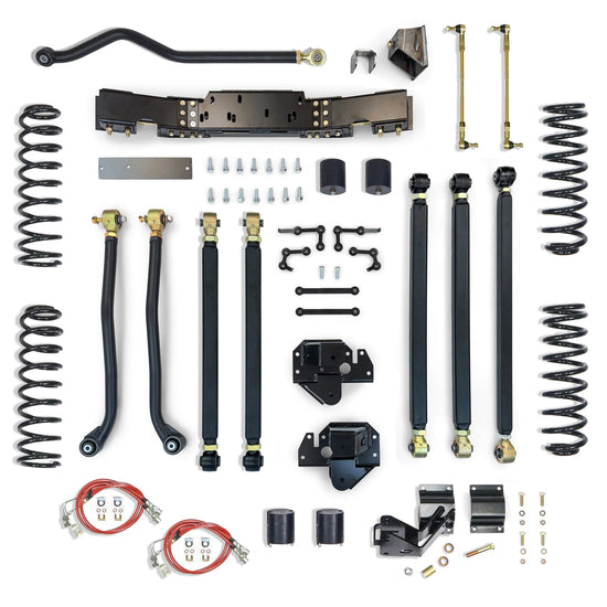 Jeep Wrangler 3.5" Pro Series 3 Link Long Arm Lift Kit (2007-2018, JK)