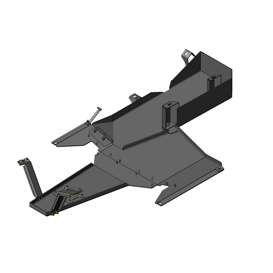 Jeep Wrangler Skid Plate System 2 DR (2007-2018, JK)