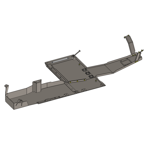 Jeep Wrangler Skid Plate System - Skinny Tank Only (2018-2020, JL)