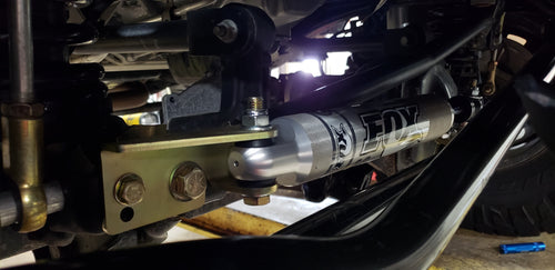 Jeep Wrangler Steering Stabilizer Relocation Bracket (2007-2018+, JK/JL/JT)