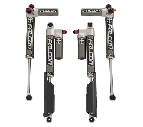 JT: Falcon SP2 3.3 Fast Adjust Piggyback Shocks (3.5-4.5” Lift) – All 4