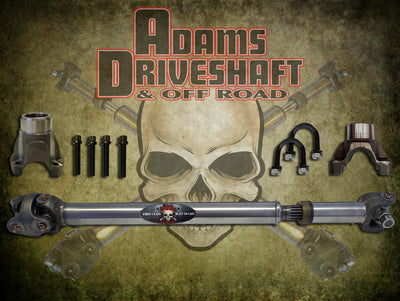 Adams Driveshaft JL Rear 1350 CV Driveshaft RUBICON 4 Door Extreme Duty Series