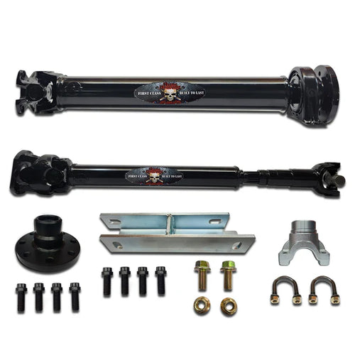 ADAMS DRIVESHAFT JT GLADIATOR REAR 2 PIECE 1350 CV DRIVESHAFT