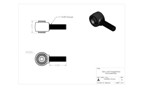 Forged Rod End 1