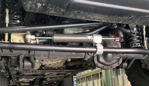 Jeep Wrangler Steering Stabilizer Relocation Bracket (2007-2018+, JK/JL/JT)