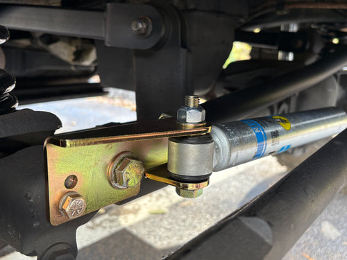 Jeep Wrangler Steering Stabilizer Relocation Bracket (2007-2018+, JK/JL/JT)