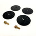 Jeep Wrangler Rear Coil Spring Retainer Kit (1997-2006, TJ/LJ)