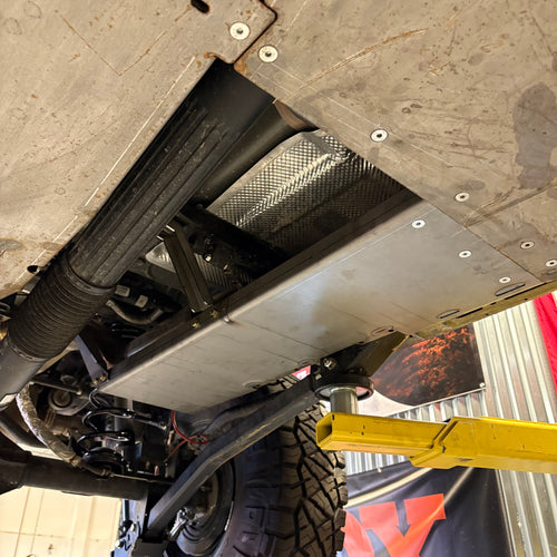 Jeep Wrangler Exhaust/Resonator Skid Plate (2018+, JL)