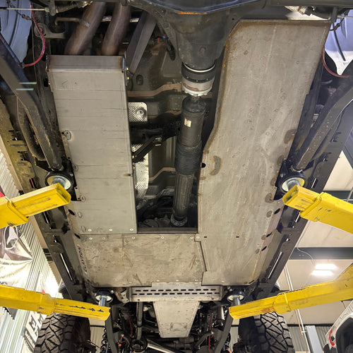 Jeep Wrangler Exhaust/Resonator Skid Plate (2018+, JL)