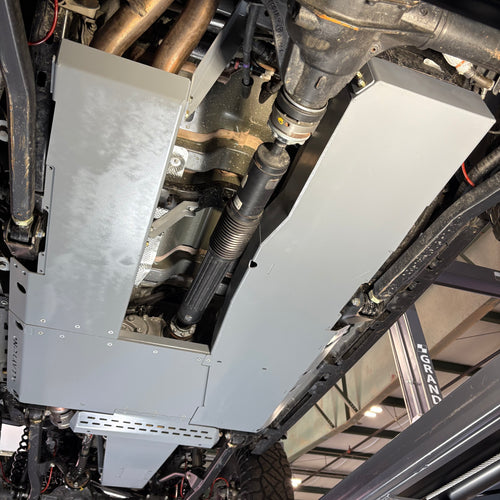 Jeep Wrangler Exhaust/Resonator Skid Plate (2018+, JL)