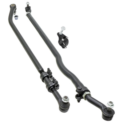 JK Wrangler Heavy Duty Steering System W/Flipped Drag Link