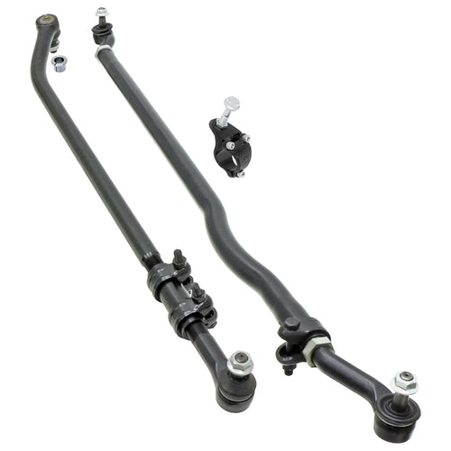 JK Wrangler Heavy Duty Steering System W/Flipped Drag Link