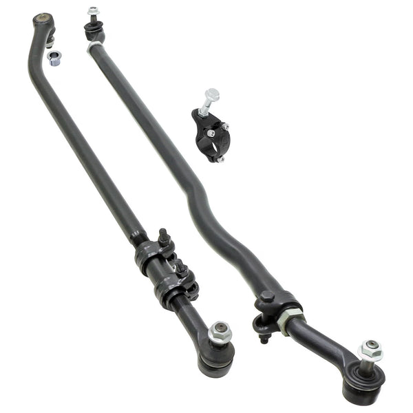 JK Wrangler Heavy Duty Steering System W/Flipped Drag Link