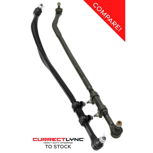 JK Wrangler Heavy Duty Steering System W/Flipped Drag Link