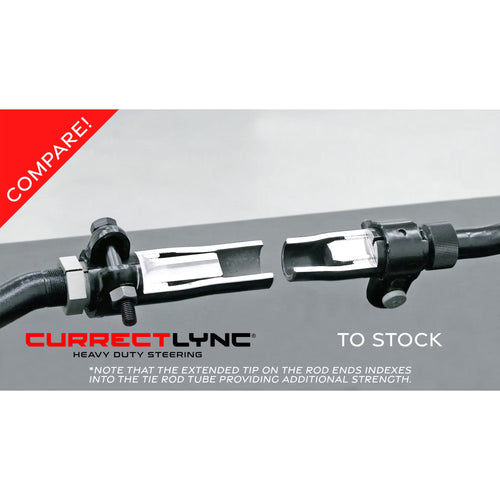 JK Wrangler Heavy Duty Steering System W/Flipped Drag Link