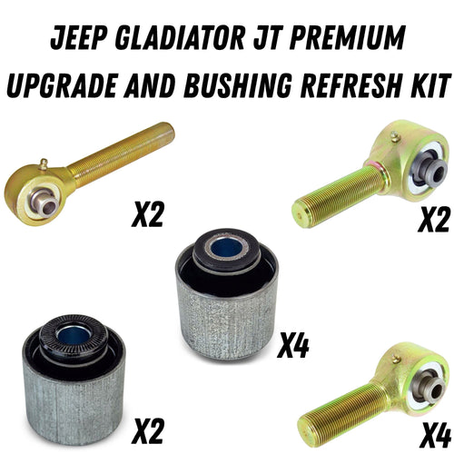 Jeep Gladiator Premium Upgrade and Bushing Refresh Kit (2020+, JT)