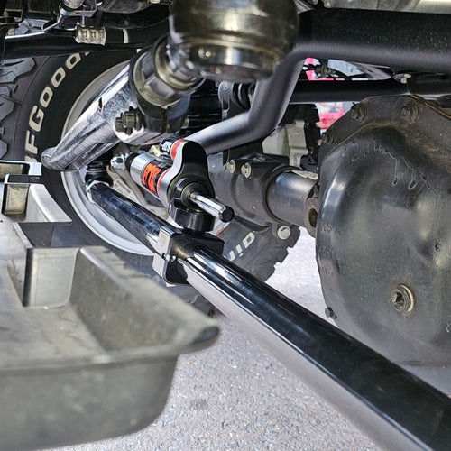 JL / JT: HD Forged Drag Link Kit & HD Chromoly Tie Rod Kit (0–6” Lift)