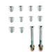 Jeep Cherokee Transfer Case Skid Plate HARDWARE (1984-2001, XJ)
