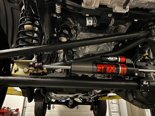 Jeep Wrangler Steering Stabilizer Relocation Bracket (2007-2018+, JK/JL/JT)