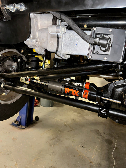 Jeep Wrangler Steering Stabilizer Relocation Bracket (2007-2018+, JK/JL/JT)